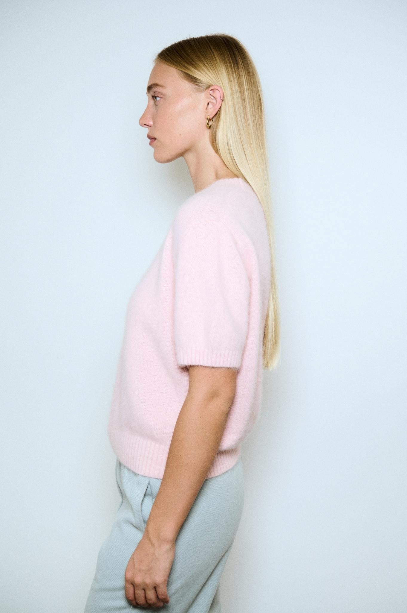 Buy Little Lies - Anna Knit Tee – Pink by Little Lies - at Hamish + Grace