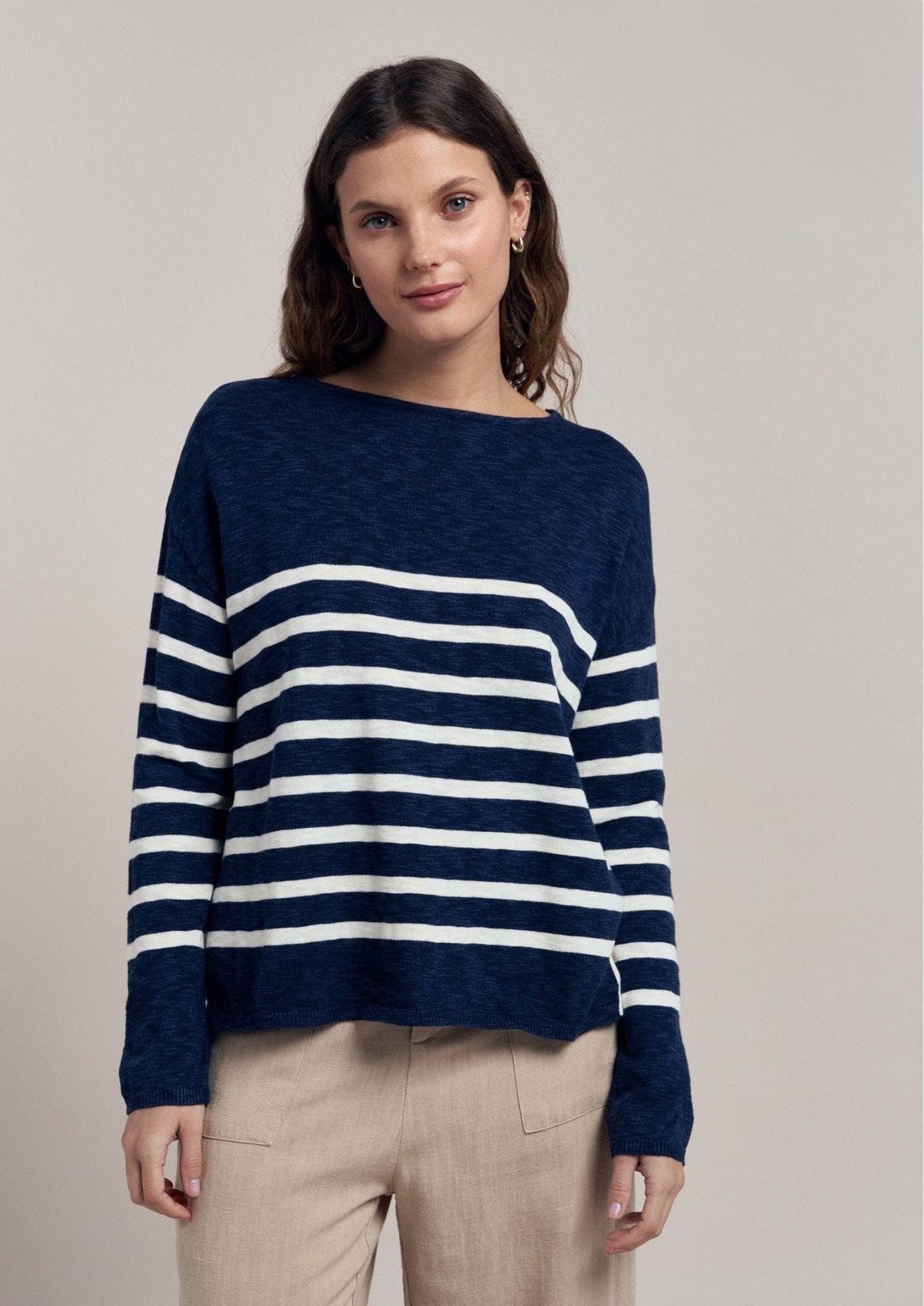 Buy Little Lies - Bobby Top - Navy by Little Lies - at Hamish + Grace