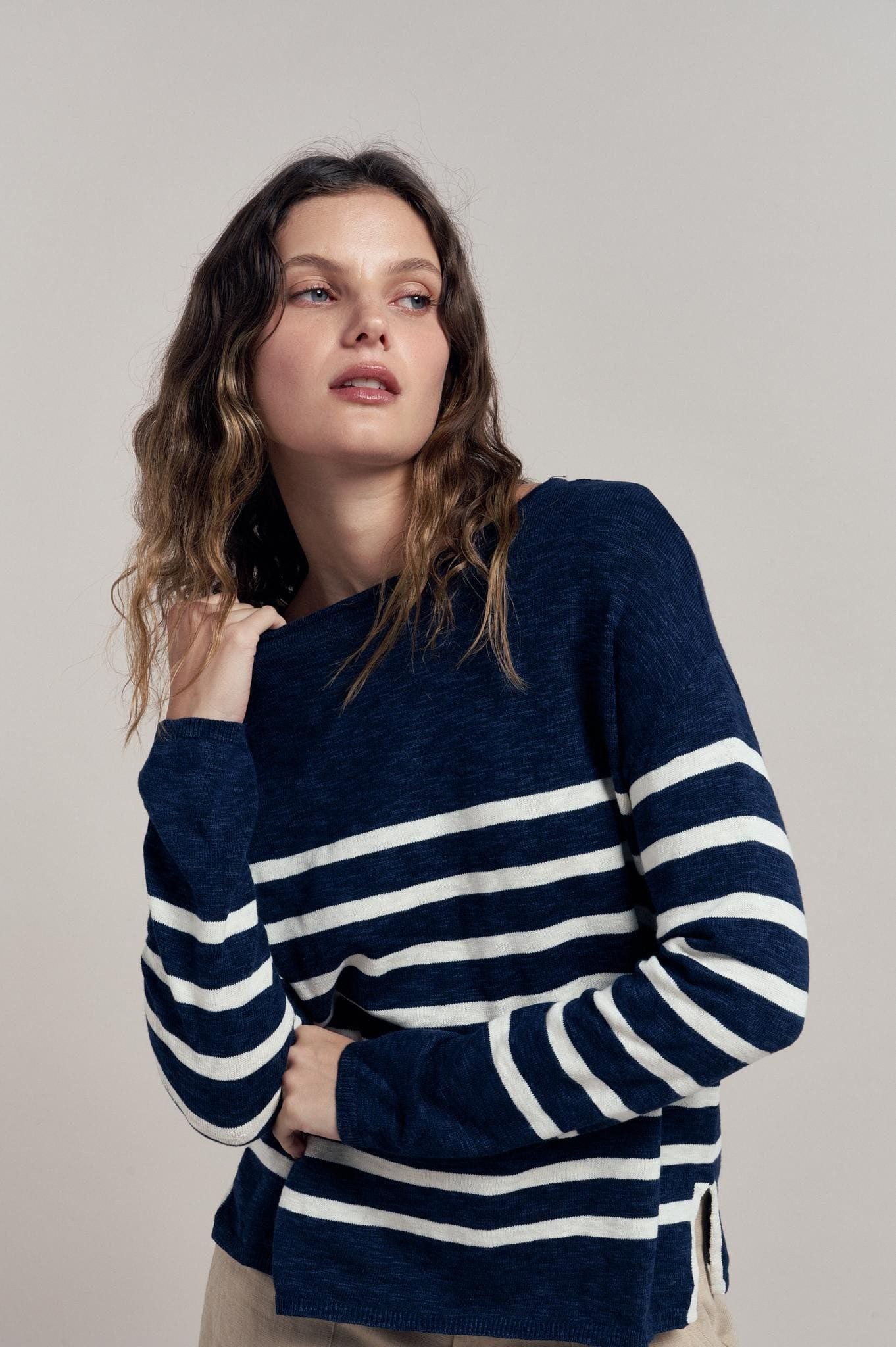 Buy Little Lies - Bobby Top - Navy by Little Lies - at Hamish + Grace