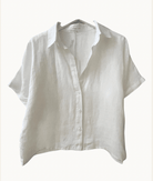 Buy Little Lies - Bronte Linen - White by Little Lies - at Hamish + Grace