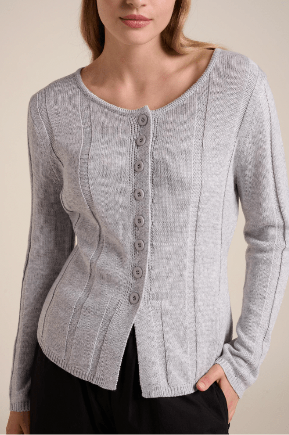 Buy Little Lies - Coco Cardigan - Light Grey by Little Lies - at Hamish + Grace