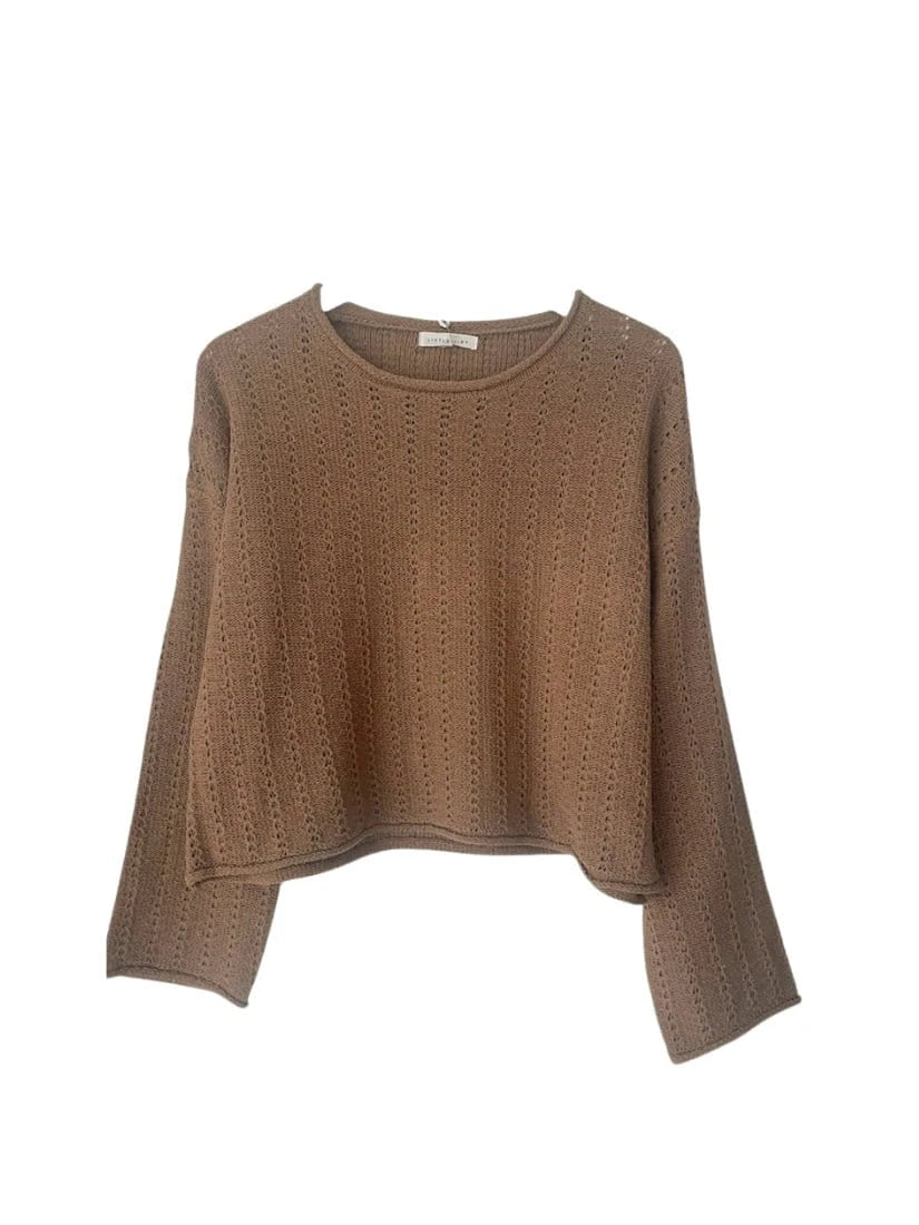 Little Lies Fashion LITTLE LIES - Lydia Jumper - Toffee