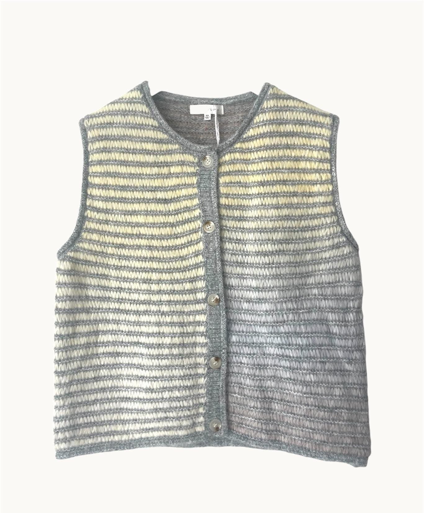 Little Lies Fashion Little Lies - Rio Vest - Grey