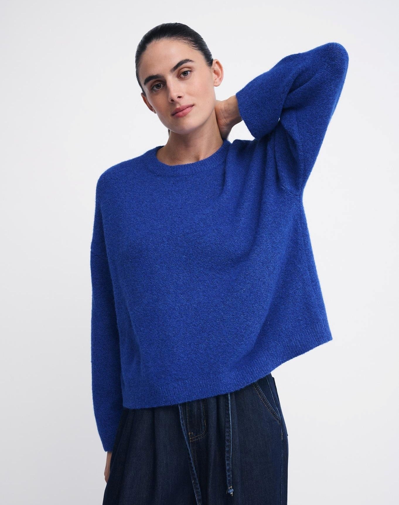 Buy Little Lies - Little Lies Otto Knit – Cobalt Blue by Little Lies - at Hamish + Grace