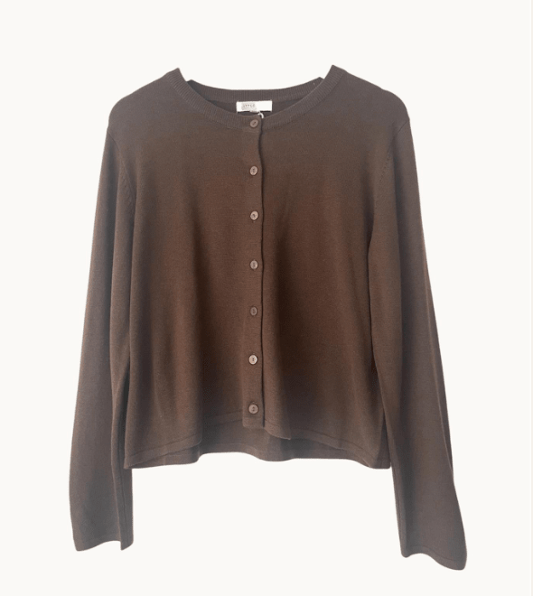 Buy Little Lies - Lydia Cardigan - Chocolate by Little Lies - at Hamish + Grace