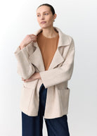 Buy Little Lies - Mahalia Coatigan - Oatmeal by Little Lies - at Hamish + Grace
