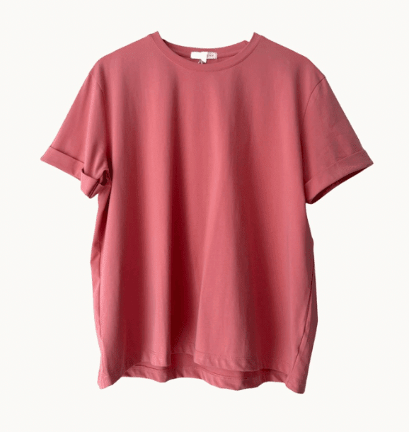 Buy Little Lies - Milos Tee - Rose Pink by Little Lies - at Hamish + Grace