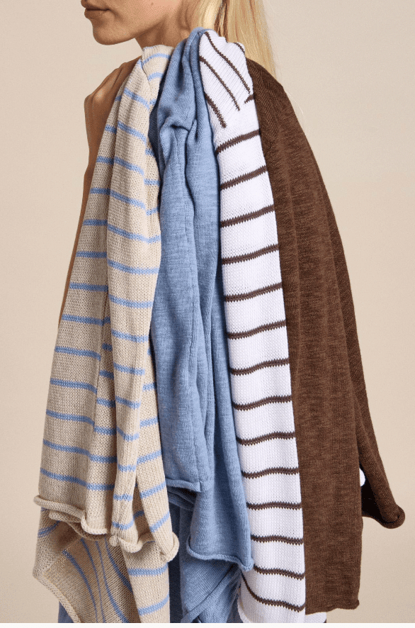 Buy Little Lies - Nellie Top - Nantucket Blue by Little Lies - at Hamish + Grace