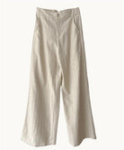 Buy Little Lies - Pin Stripe Pants – Natural/Black by Little Lies - at Hamish + Grace