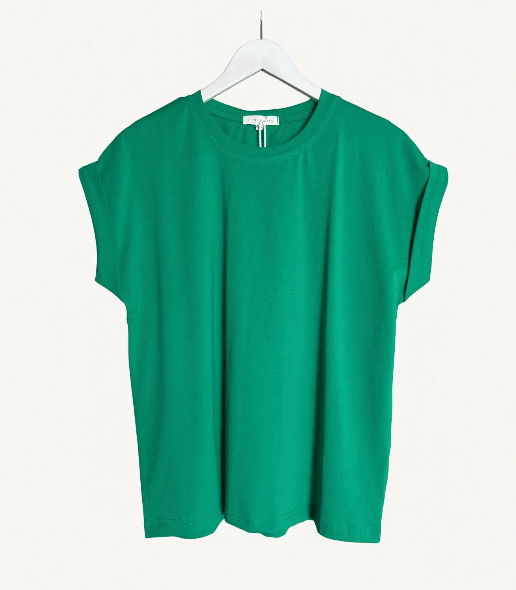 Buy Little Lies - Rhodes Tee - Fabulous Green by Little Lies - at Hamish + Grace
