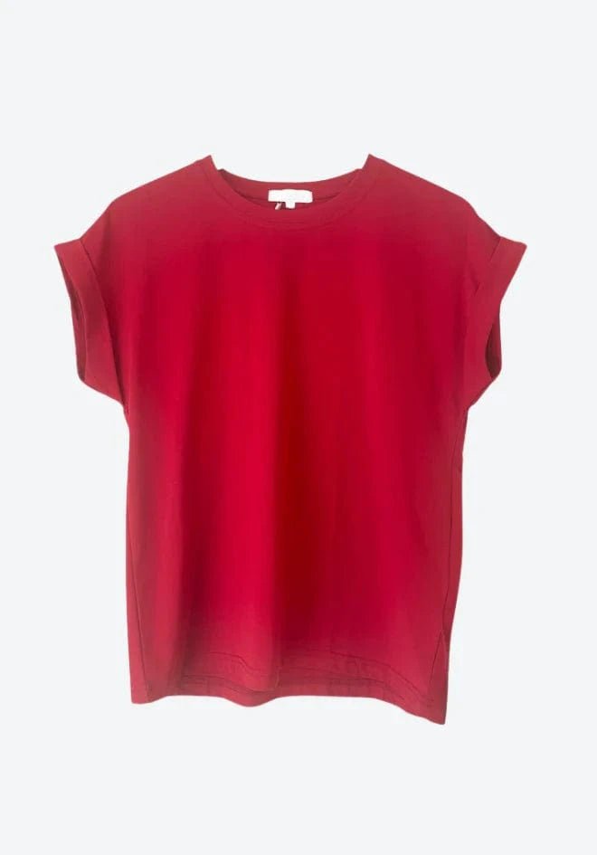 Buy Little Lies - Rhodes Tee - Red by Little Lies - at Hamish + Grace