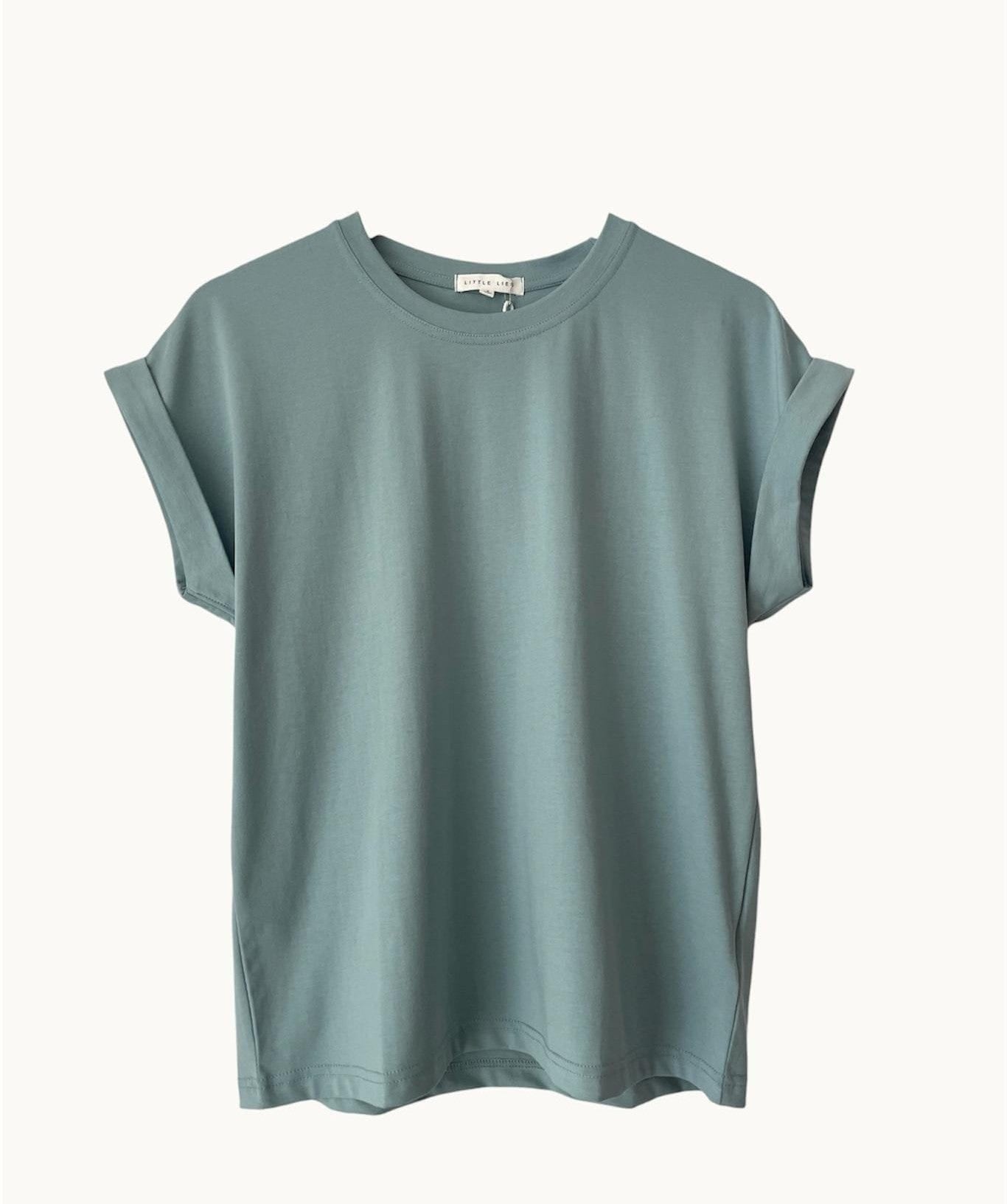 Buy Little Lies - Rhodes Tee – Seafoam by Little Lies - at Hamish + Grace
