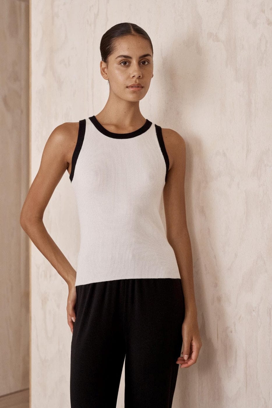 Buy Little Lies - Ria Tank Top - Black - S24011303 by Little Lies - at Hamish + Grace