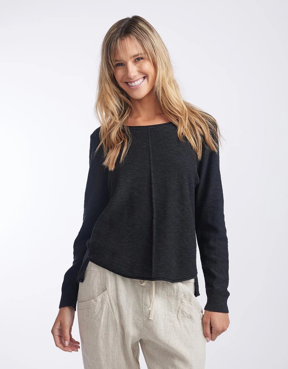Buy Little Lies - Sacha Top - Black by Little Lies - at Hamish + Grace