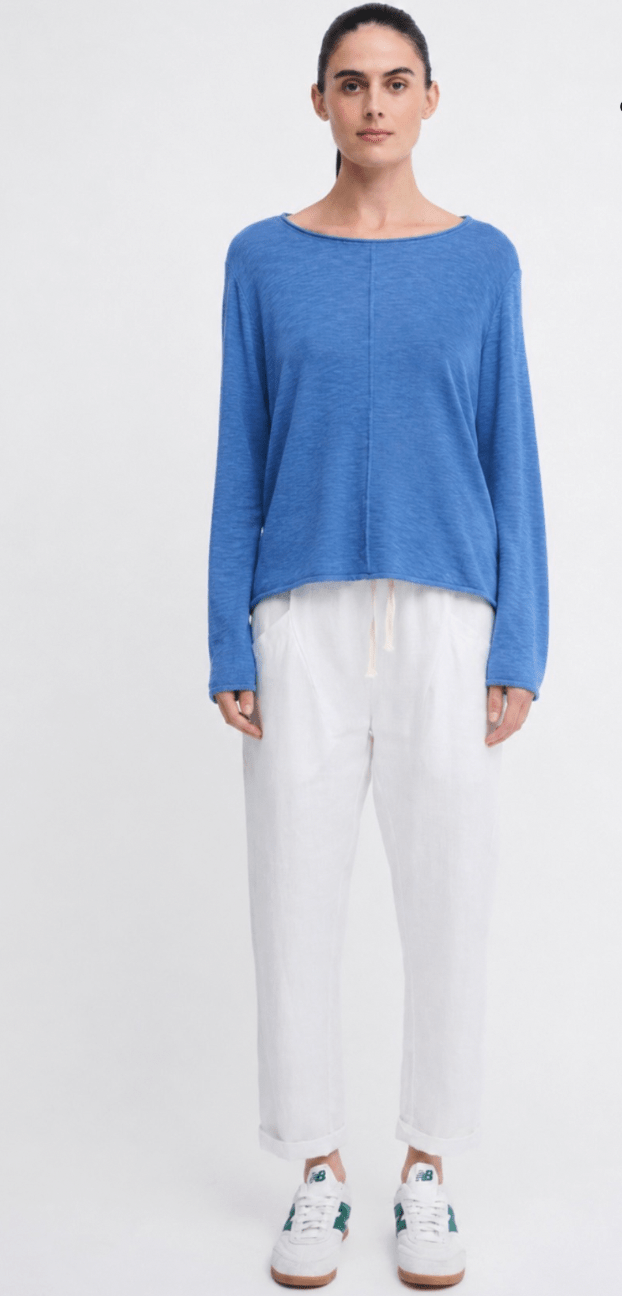 Buy Little Lies - Sacha Top - Cornflower Blue by Little Lies - at Hamish + Grace