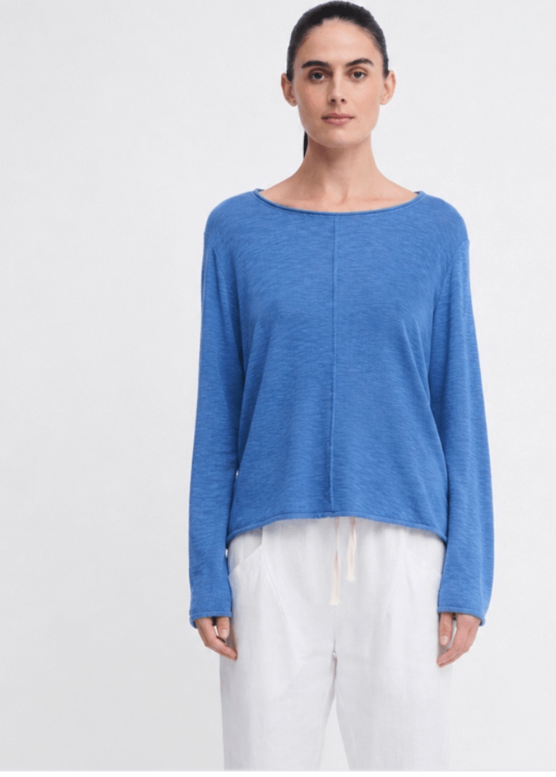 Buy Little Lies - Sacha Top - Cornflower Blue by Little Lies - at Hamish + Grace
