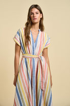 Buy Little Lies Sofie Dress – Stripe by Little Lies - at Hamish + Grace