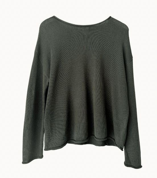 Buy Little Lies - Spring Knit Top - Forest Green by Little Lies - at Hamish + Grace