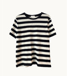 Buy Little Lies - Tilly Stripe Tee – Black Stripe by Little Lies - at Hamish + Grace