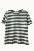 Buy LITTLE LIES - Tilly Tee - Khaki White by Little Lies - at Hamish + Grace