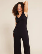 Buy Long Bamboo Jumpsuit - Black by Boody - at Hamish & Grace