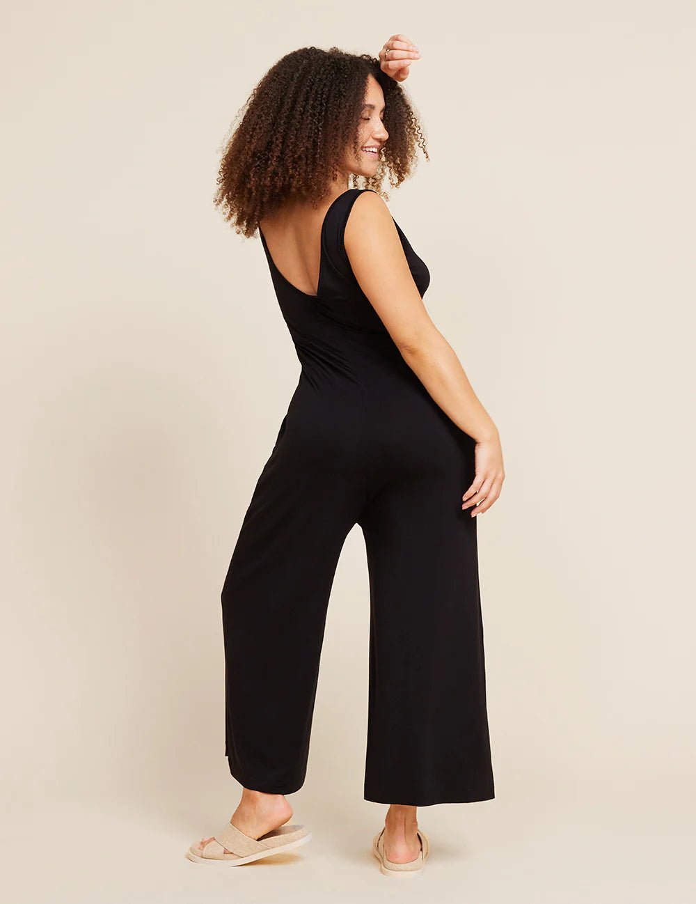 Buy Long Bamboo Jumpsuit - Black by Boody - at Hamish & Grace