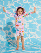 Buy Long Sleeve Rash Vest Sundae Fun Day by Halcyon Nights - at Hamish & Grace