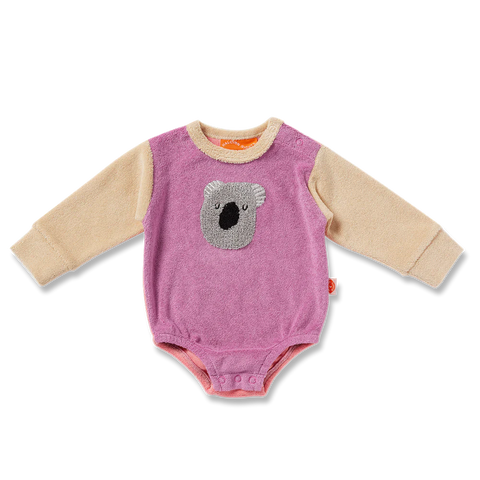 Halcyon Nights - Koala Terry Long Sleeve Bodysuit