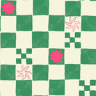 Buy Louvelle - RIVA Hair Towel Wrap in Green Check by Louvelle - at Hamish + Grace