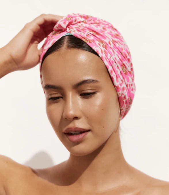 Buy Louvelle Wear - Amelie Shower Cap - Animal Floral by Louvelle - at Hamish + Grace