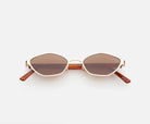 Buy Lu Goldie - Farrah Chestnut Sunglasses by Lu Goldie - at Hamish & Grace