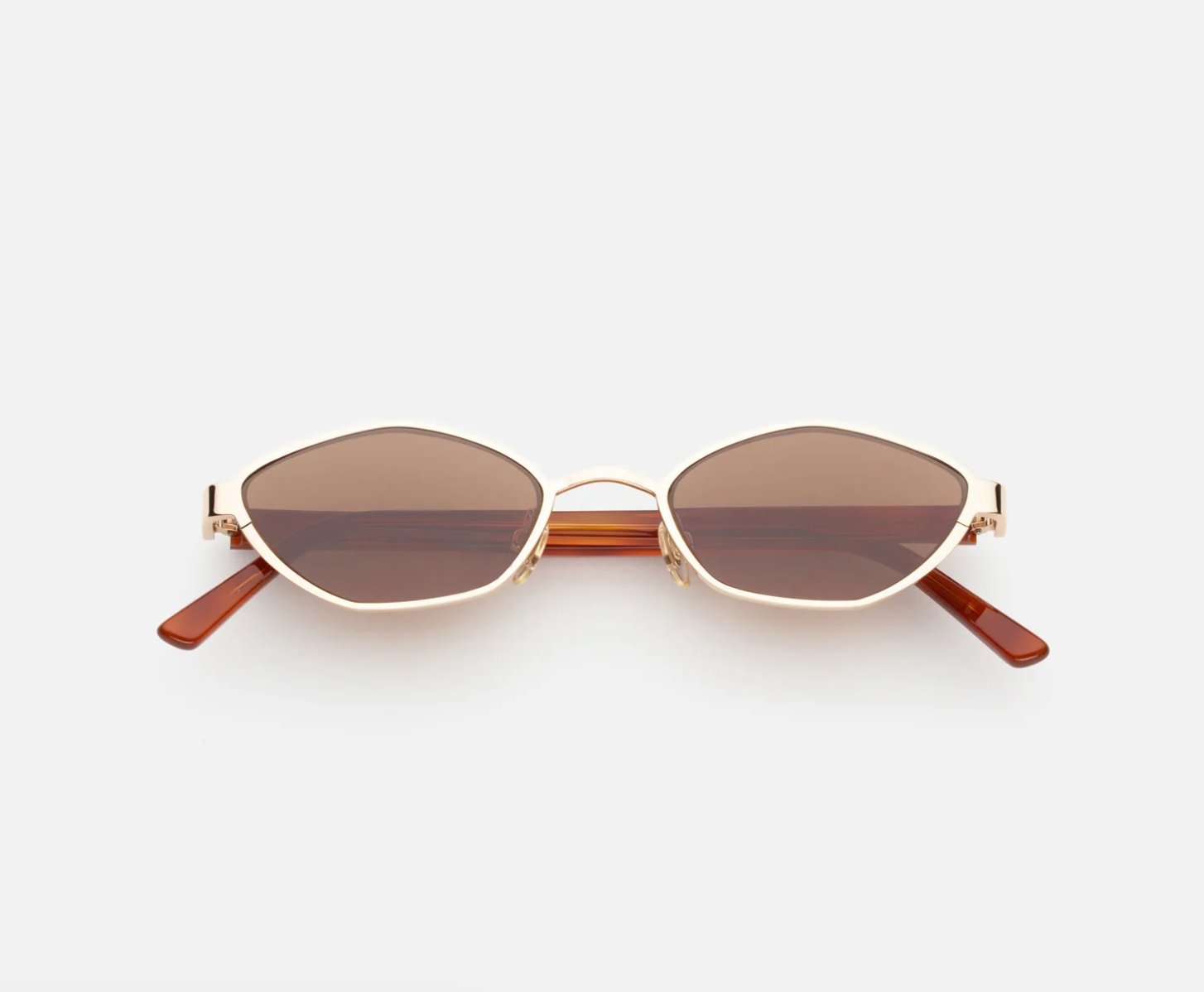 Buy Lu Goldie - Farrah Chestnut Sunglasses by Lu Goldie - at Hamish & Grace