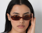 Buy Lu Goldie - Lola Coffee Sunglasses by Lu Goldie - at Hamish & Grace