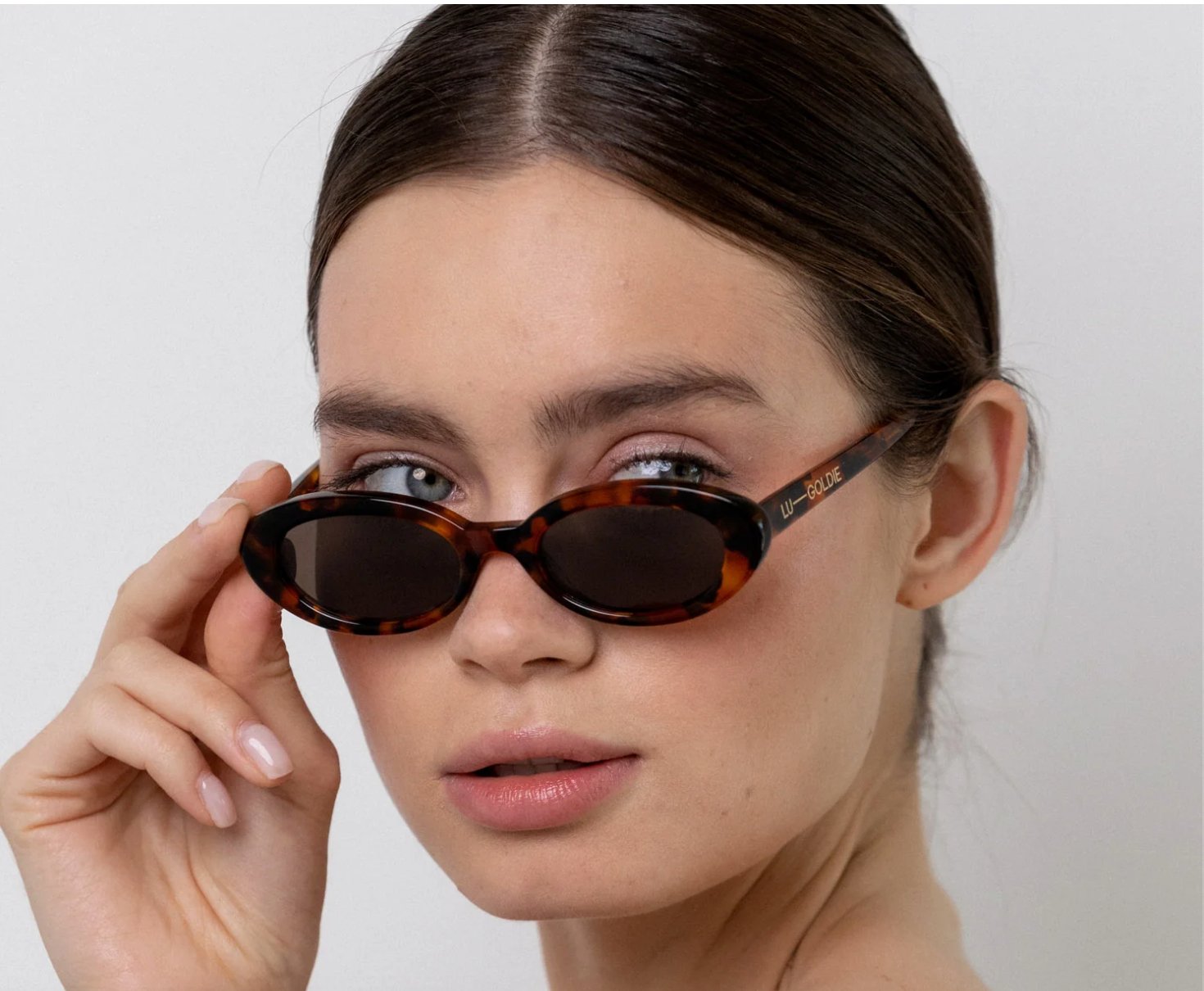 Buy Lu Goldie - Sylvie Tortoise Sunglasses by Lu Goldie - at Hamish & Grace