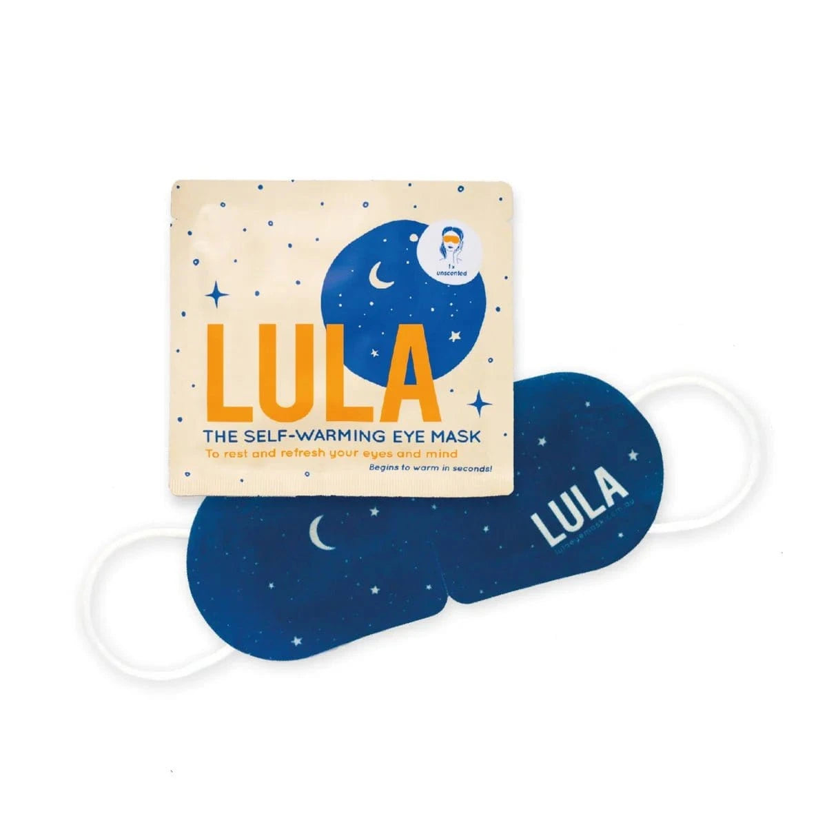 LULA Lifestyle LULA - LAVENDER SELF-WARMING EYE MASK (5 MASKS) (Copy)