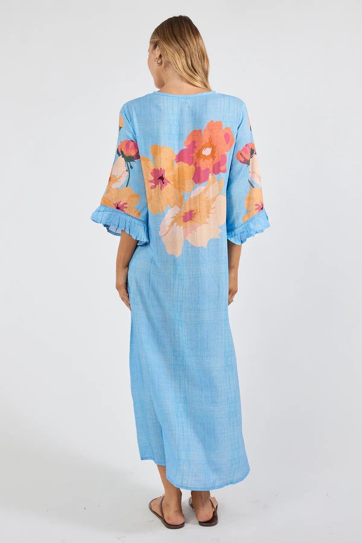 Buy Lula Soul - Hana Midi Dress - Indigo by Lula Soul - at Hamish + Grace