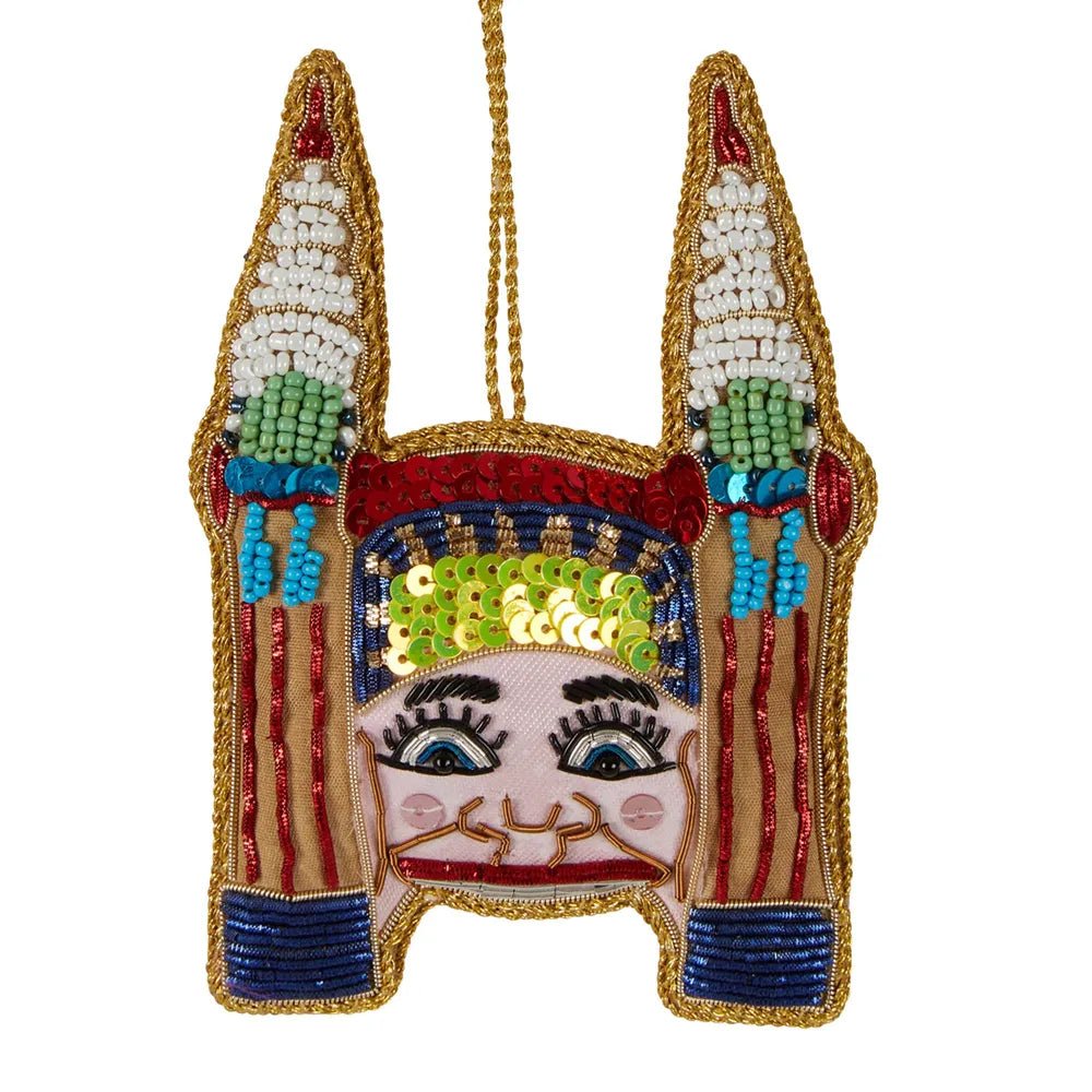 Buy Luna Park Sequin Tree Hanging Decoration by Velvet + Vixen - at Hamish & Grace