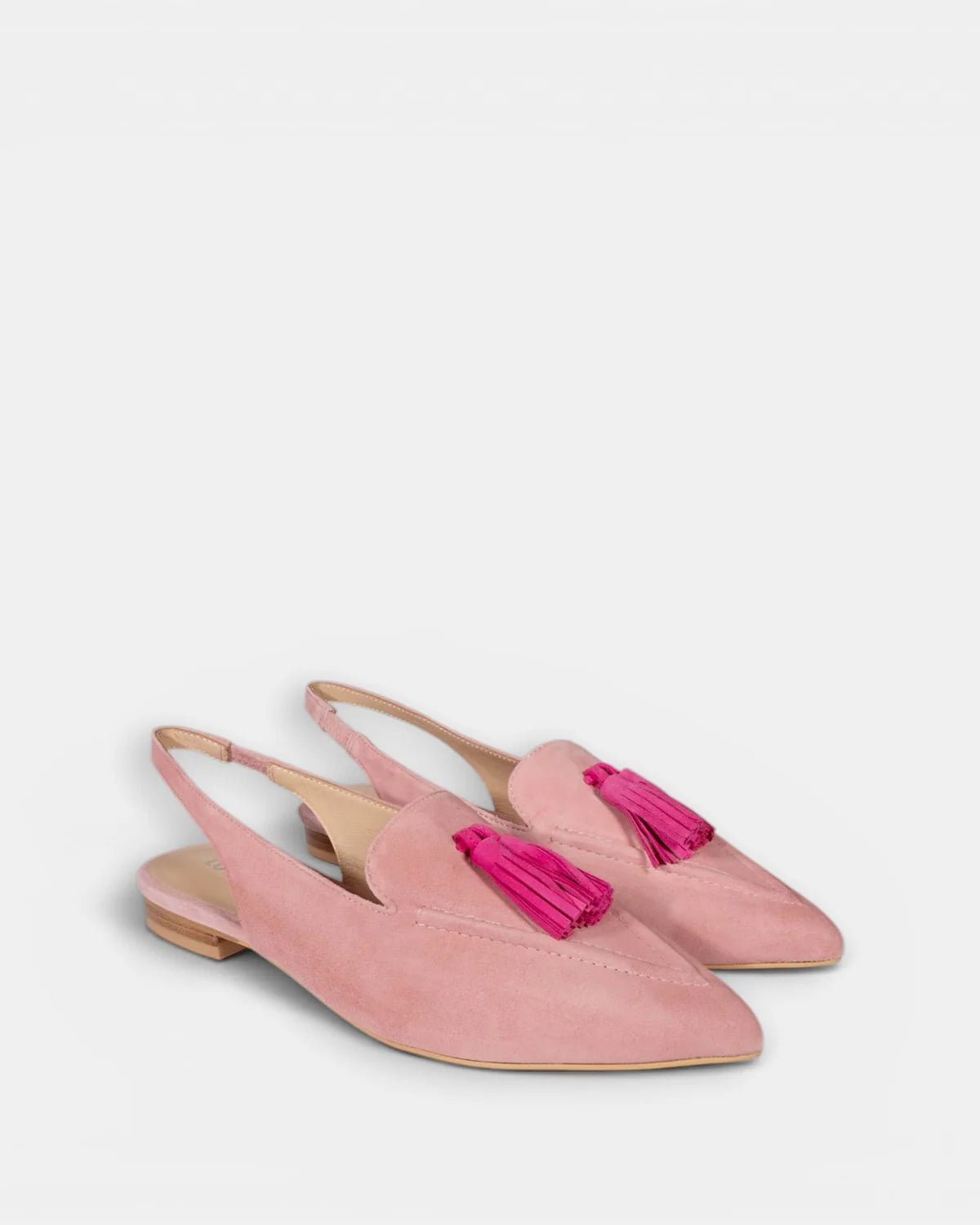 Buy Luna Sole - Piper - Pale Pink/Fuchsia Suede by Luna Sole - at Hamish + Grace
