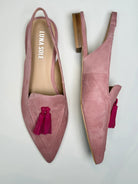 Buy Luna Sole - Piper - Pale Pink/Fuchsia Suede by Luna Sole - at Hamish + Grace