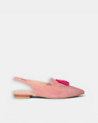 Buy Luna Sole - Piper - Pale Pink/Fuchsia Suede by Luna Sole - at Hamish + Grace