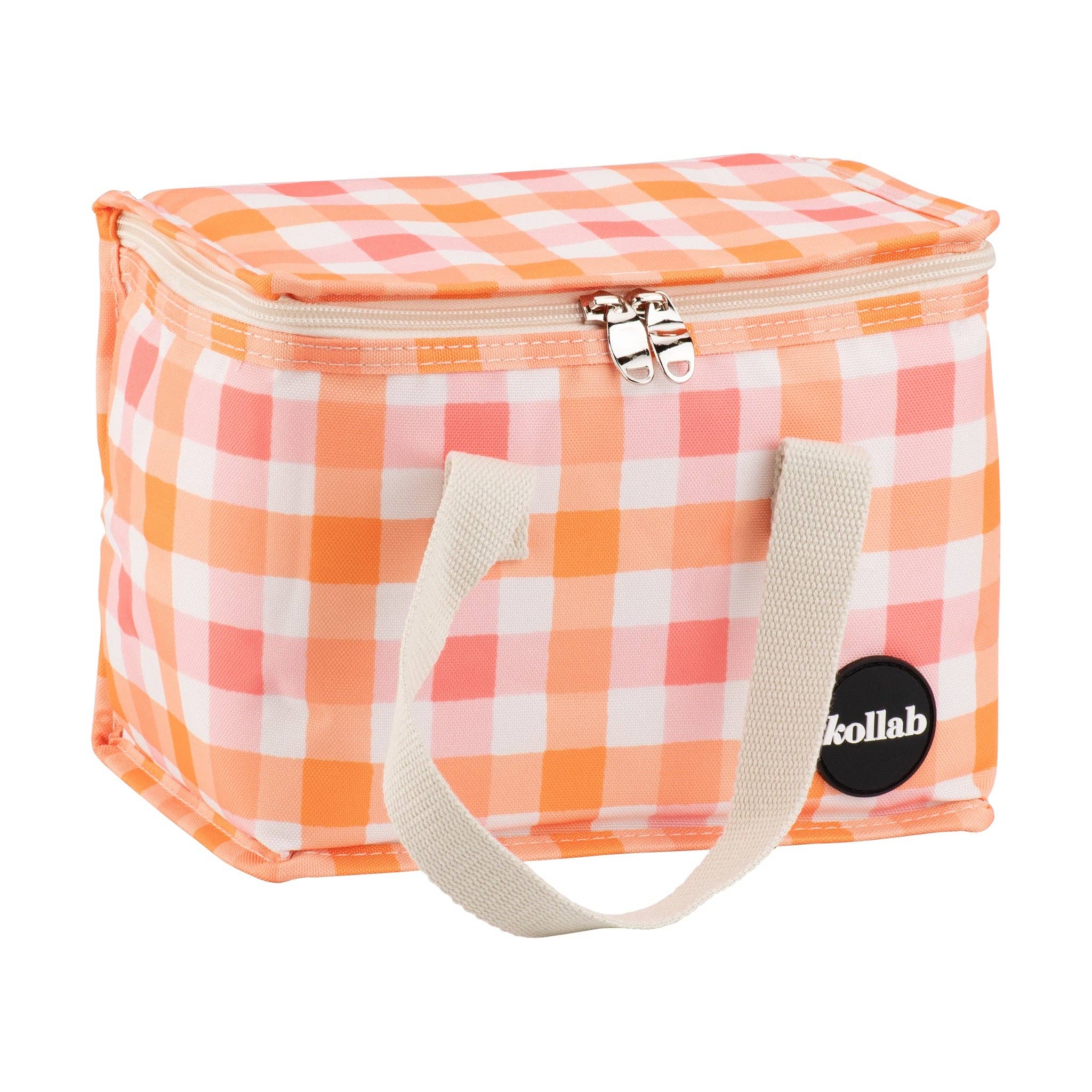 Buy Lunch Box Watermelon Peach Check by Kollab - at Hamish & Grace