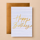 Buy Luxury Birthday Card | Hand-Lettered Gold Foil Finish by Gabrielle & Celine Greeting Cards Australia - at Hamish + Grace