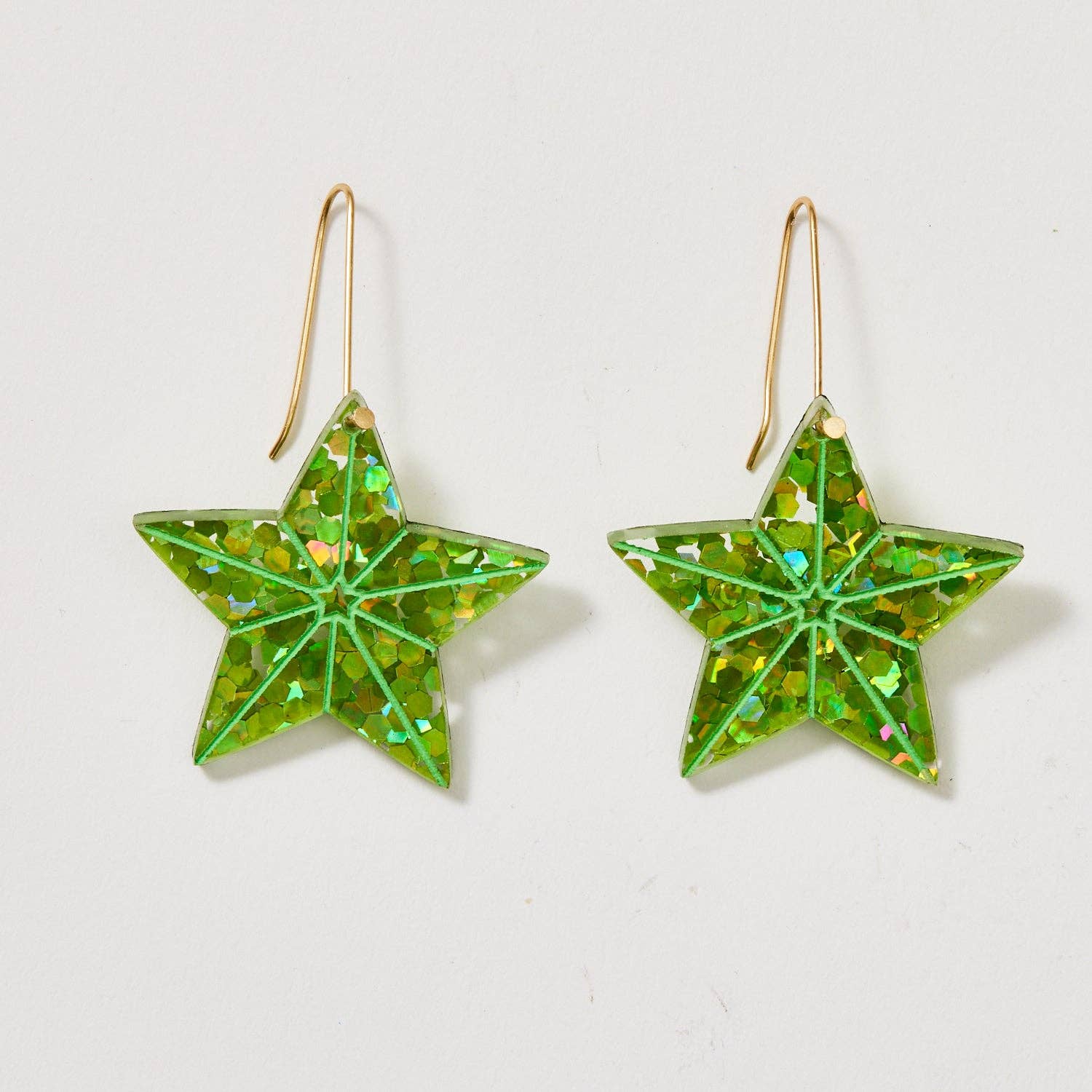 Buy Martha Jean - Christmas Star - Spring Green by Martha Jean - at Hamish & Grace