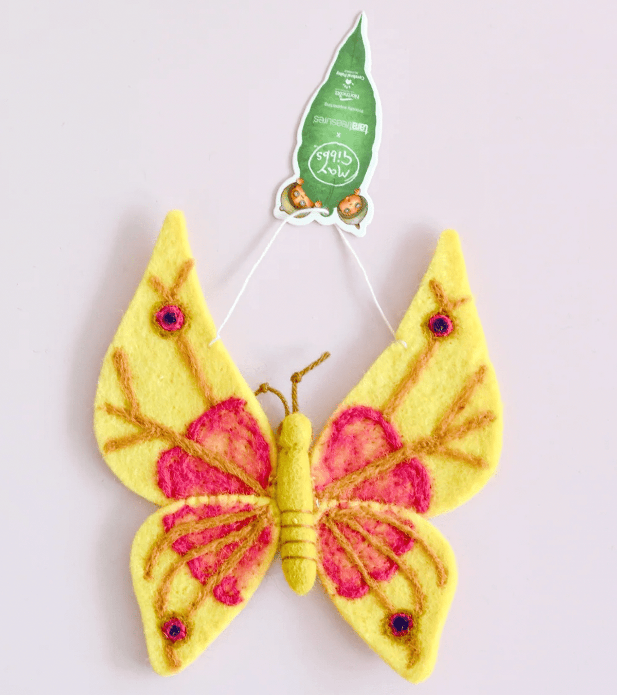 Buy May Gibbs Gumnut Babies, Yellow Butterfly Ornament by Tara Teasures - at Hamish + Grace