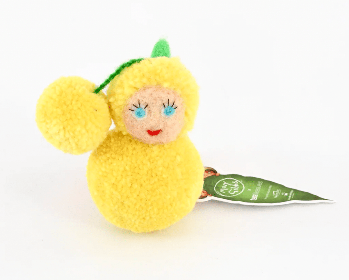 Buy May Gibbs x Tara Treasures - Golden Wattle Baby Toy Ornament by Tara Teasures - at Hamish + Grace