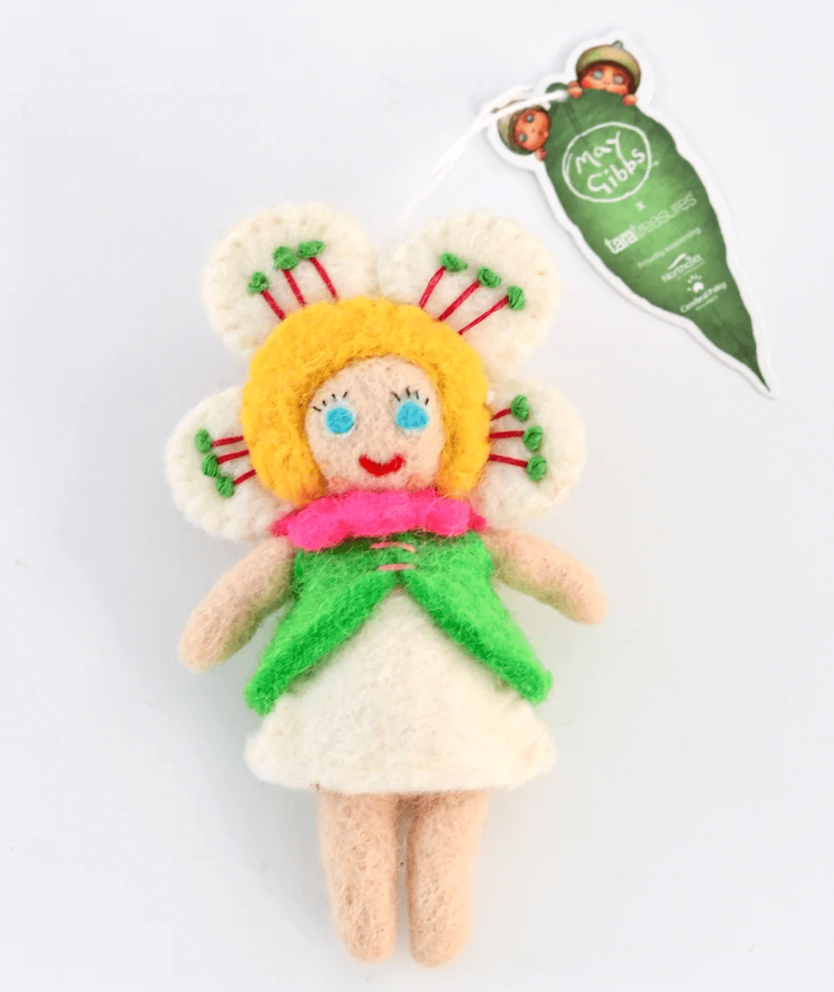 Buy May Gibbs x Tara Treasures - Sweet Alyssum Baby Toy Ornament by Tara Teasures - at Hamish + Grace