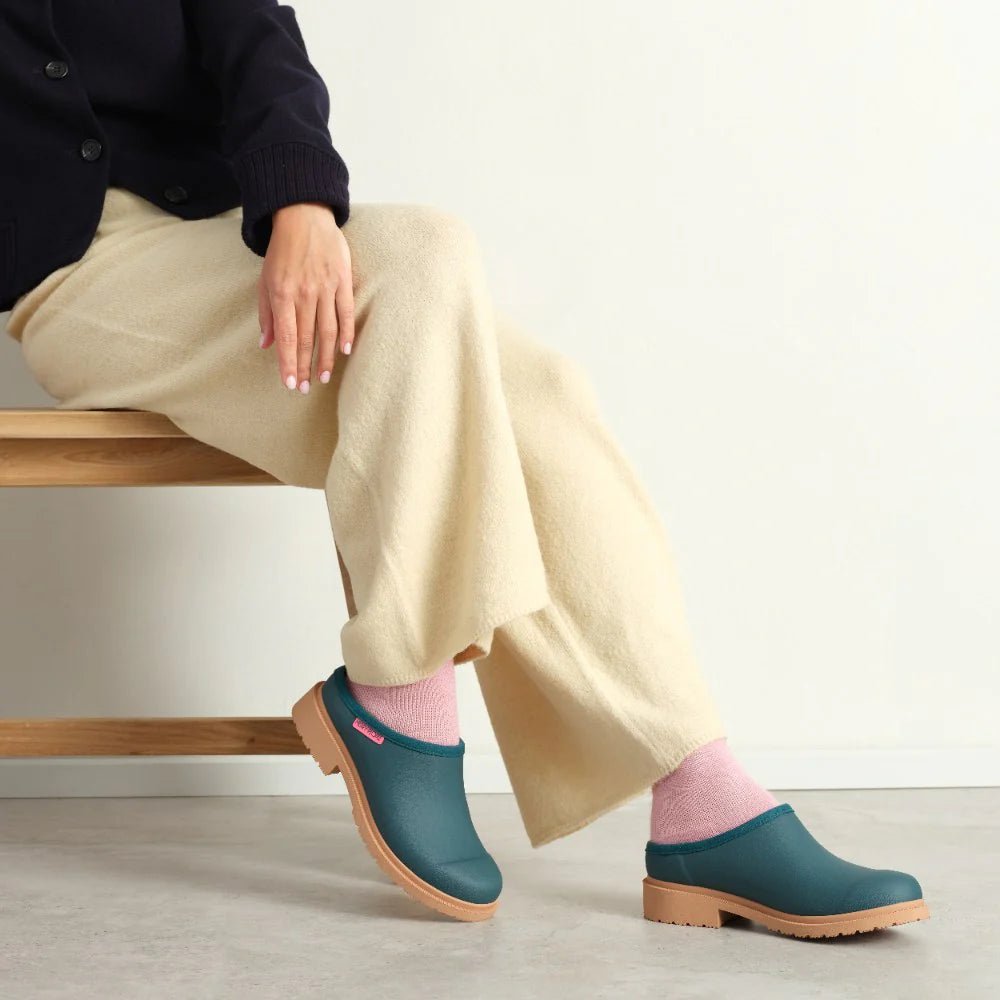 Buy Merry People - Billie Clog - Teal by Merry People - at Hamish + Grace