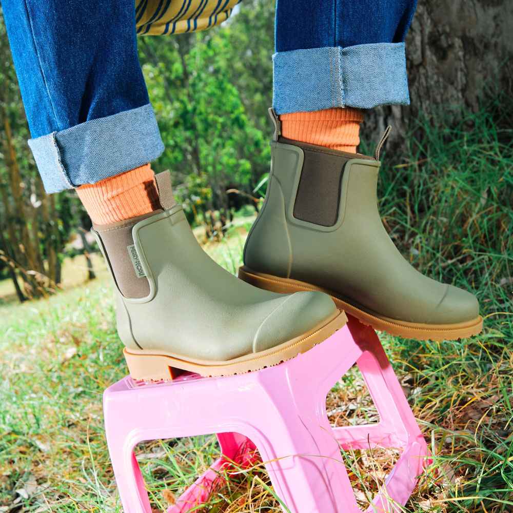 Buy Merry People - Bobbi Ankle Boot - Khaki by Merry People - at Hamish + Grace