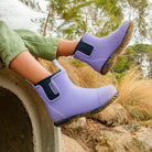 Buy Merry People - Bobbi Kids Gumboot - Lavender & Navy by Merry People - at Hamish + Grace