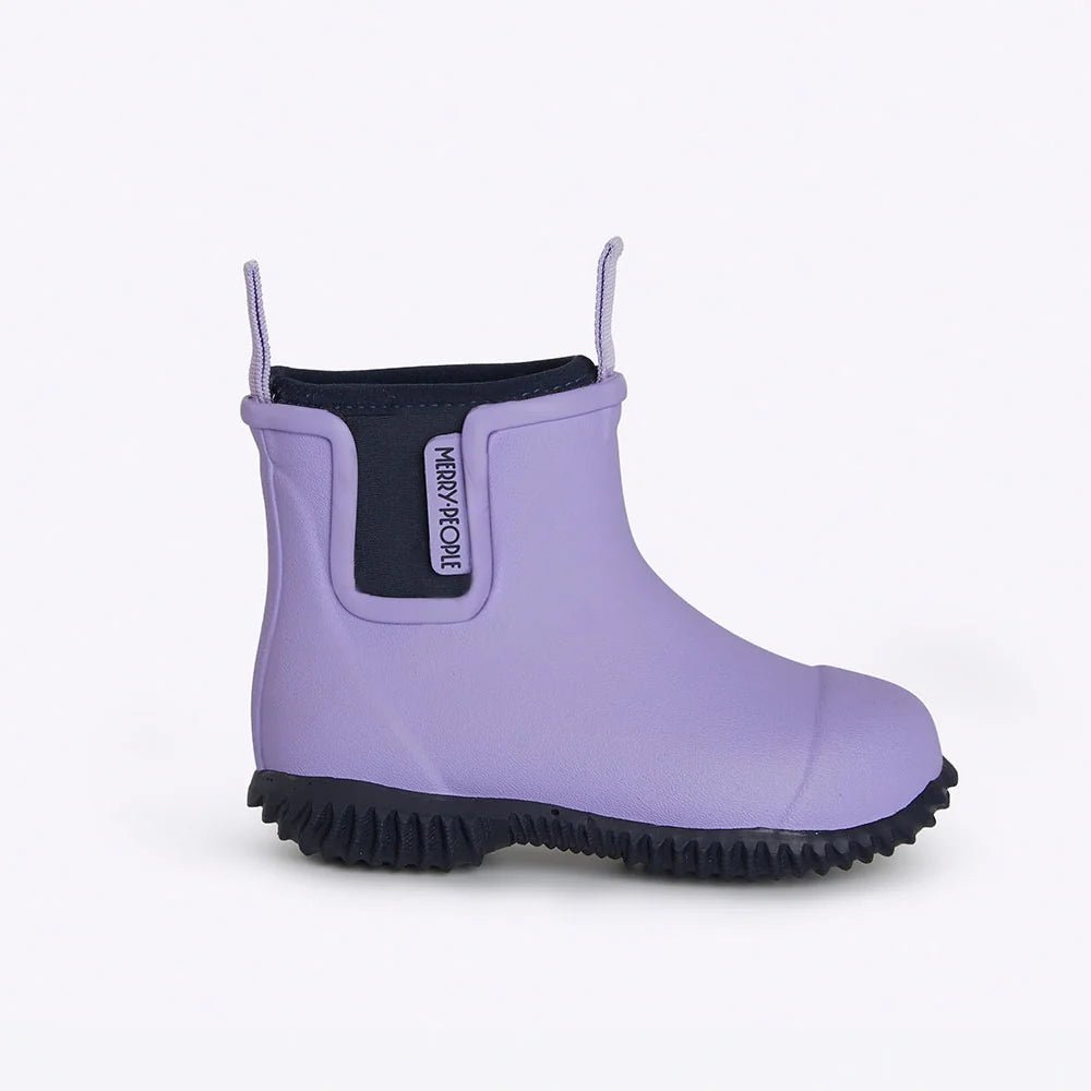 Buy Merry People - Bobbi Kids Gumboot - Lavender & Navy by Merry People - at Hamish + Grace
